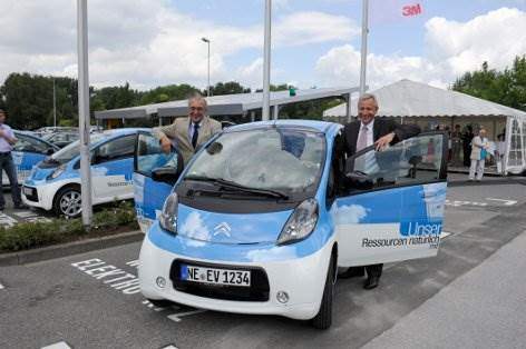 Elektroauto Citroen C-Zero bei 3M Deutschland