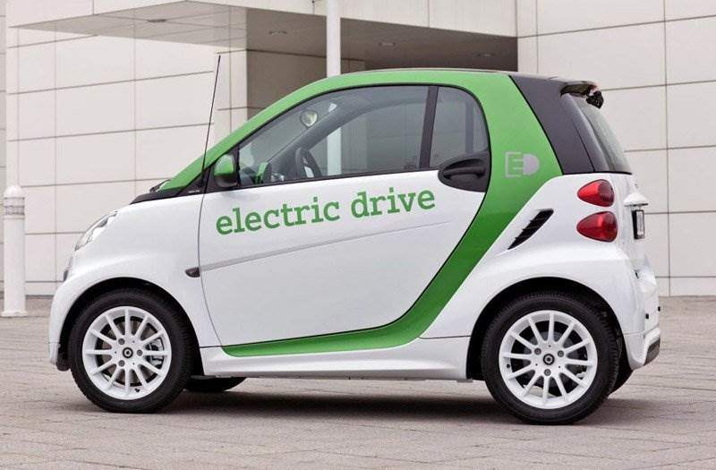 smart fortwo electric drive seite