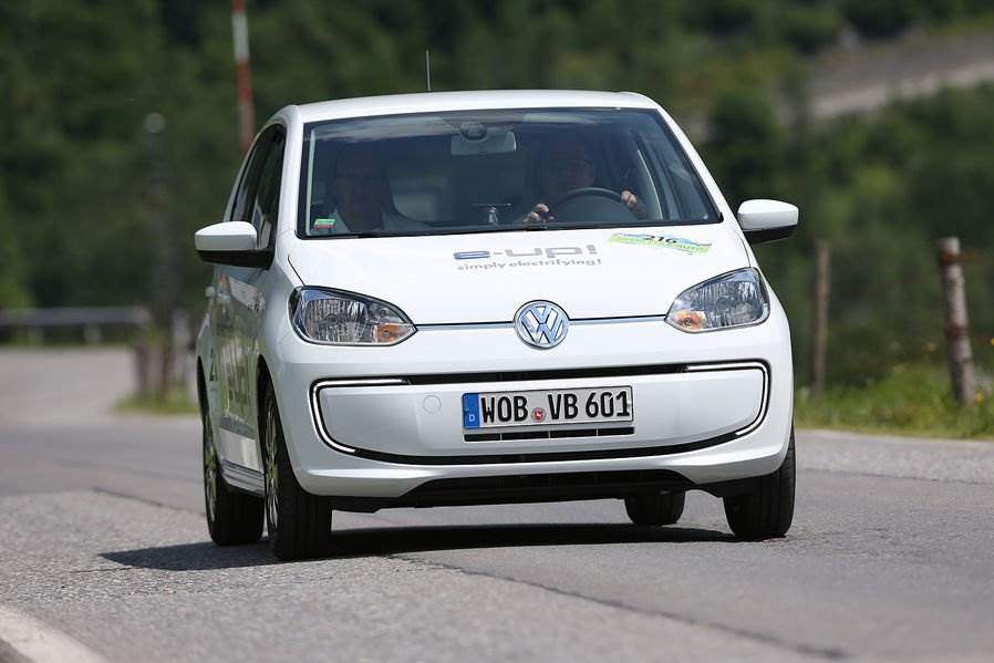 VW e-up! Silvretta e-Rallye 2013