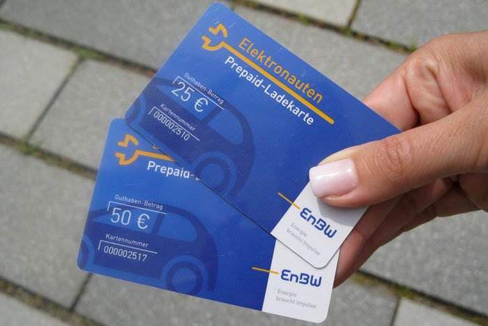 EnBW Prepaid-Ladekarte