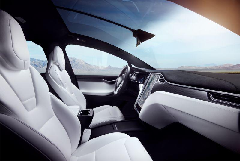 Tesla Model X Innenraum