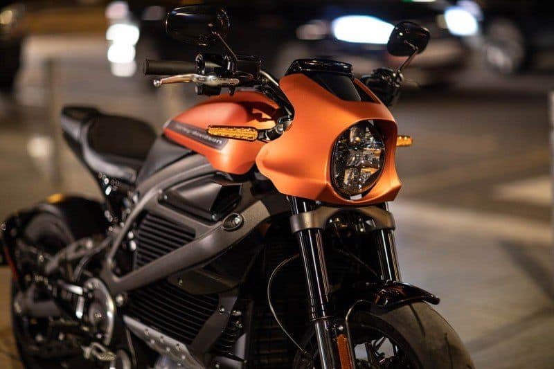 Details der Harley-Davidson LiveWire