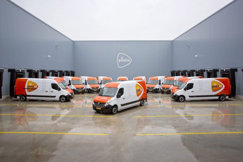 Flotte von Renault Master Z.E. Transporter