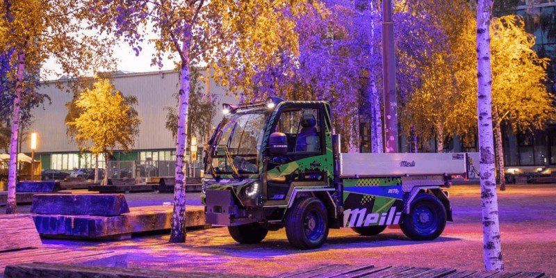 E-Kommunalfahrzeug von Suncar HK und Meili