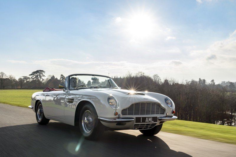 Elektrifizierter 1970er DB6 MkII Volante