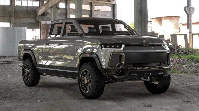 Atlis XT Elektro-Pickup Truck Frontansicht