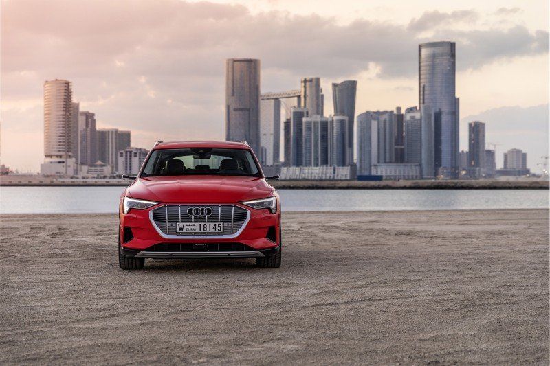 Audi e-tron in Dubai