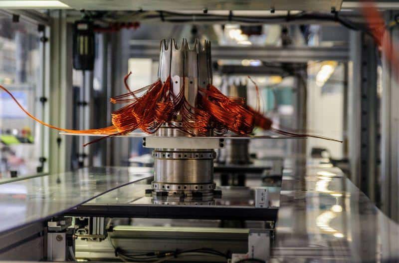 Detailaufnahme Bosch E-Motor