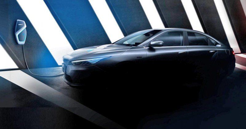 Geely Elektroauto Teaser