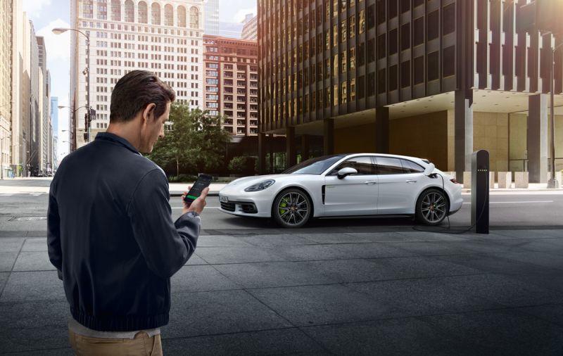 Porsche Charging Service in Aktion