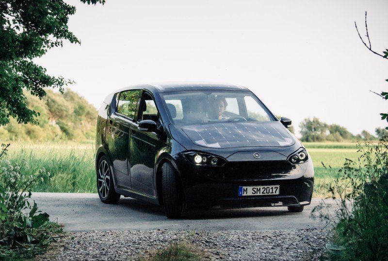 Sion von Sono Motors in der Sonne