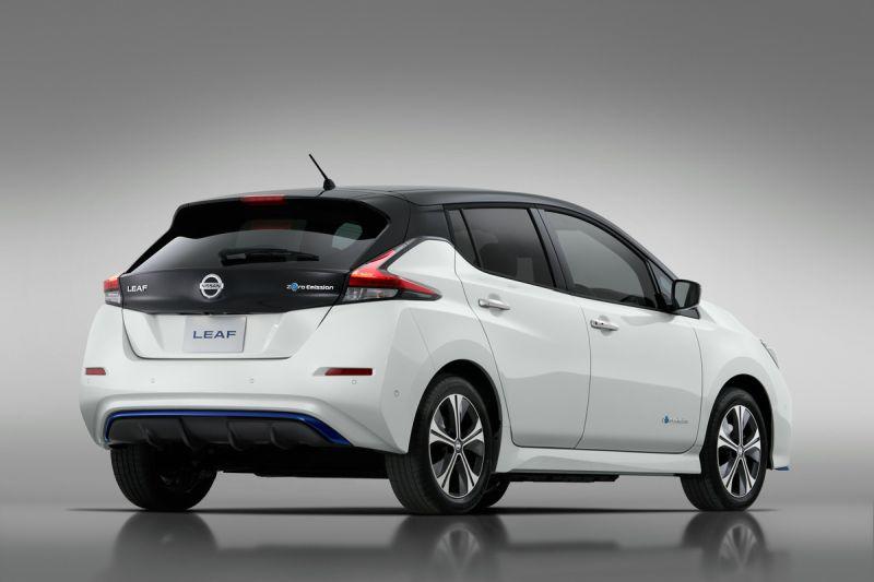 Heckansicht des LEAF e+ 3.ZERO Limited Edition