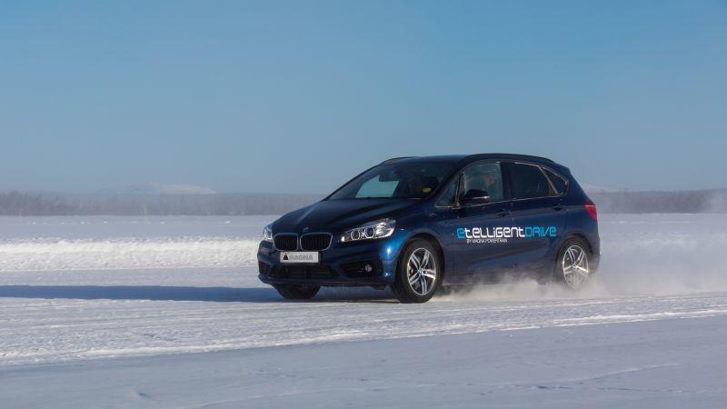 Magna „e2 eDrive“ Wintertest