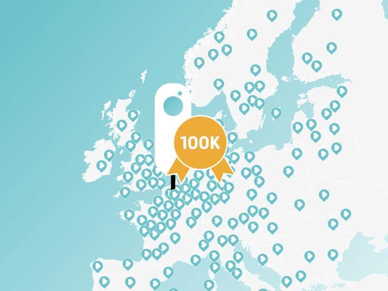 NewMotion Ladenetzwerk umfasst mehr als 100.000 Ladepunkte