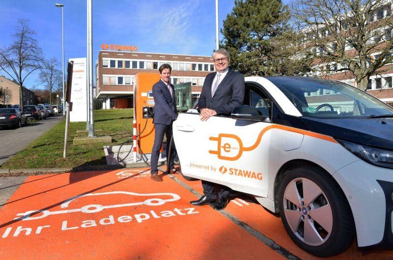 ladenetz.de Schnelllader im Betrieb