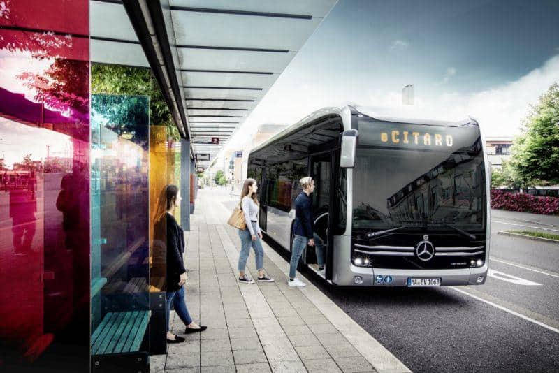 Mercedes-Benz eCitaro in Wiesbaden im Einsatz