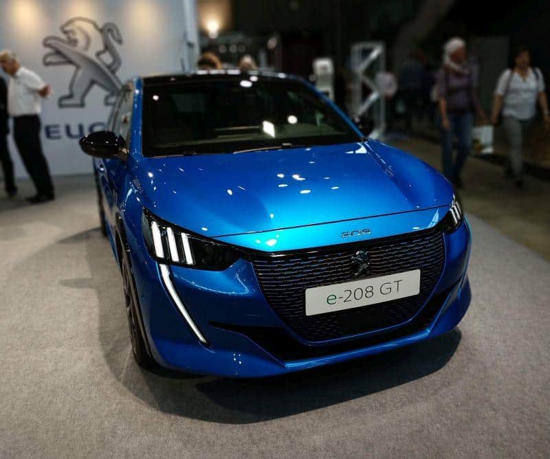 Peugeot e-208 Frontansicht