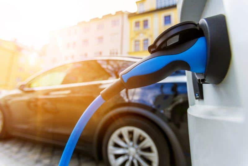 Stadt ohne Elektroautos