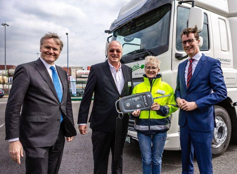 Contargo geht ersten Schritt zur Container-Hinterlandlogistik-Netzwerk Contargo geht ersten Schritt zur Dekarbonisierung