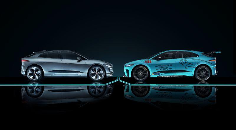 Serie- und Rennversion des I-PACE