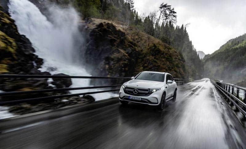 Mercedes-Benz EQC arbeitet mit ZF zusammen