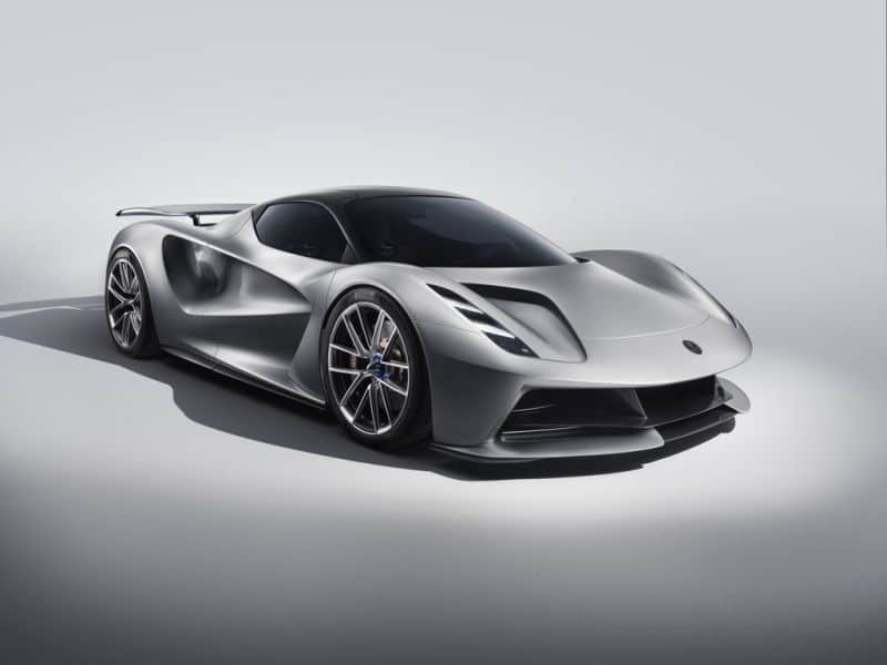 Lotus Evija Seitenansicht