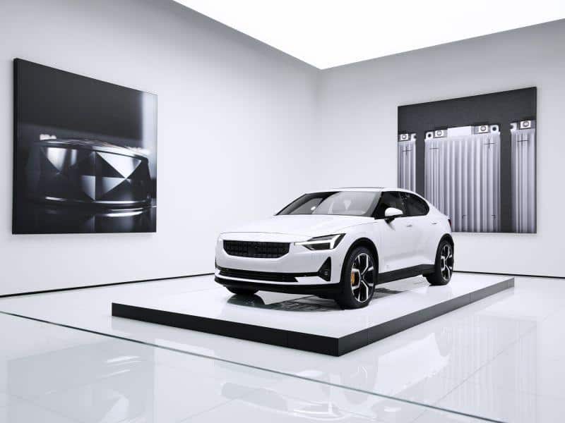 Polestar 2 Detail-Aufnahme