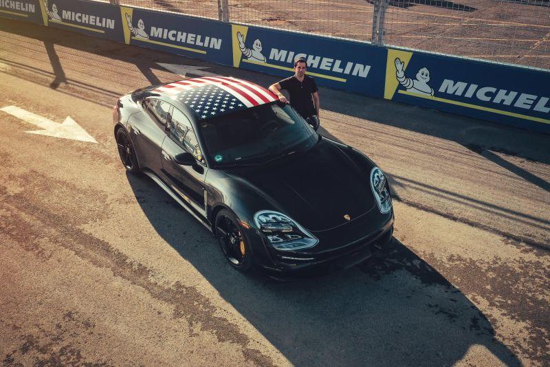 Porsche Taycan zu Gast in New York