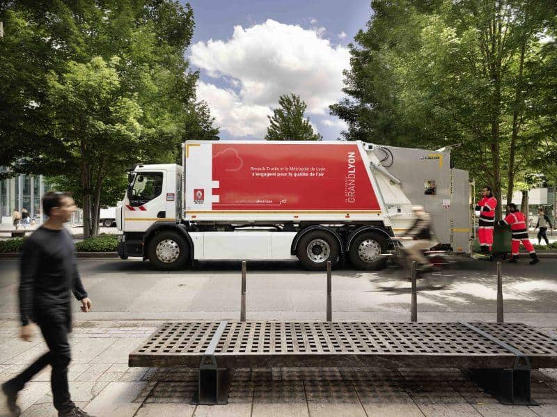 Renault D Wide Z.E. im Einsatz