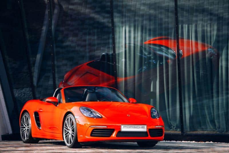 Porsche Boxster als Elektroauto - ein Unikat