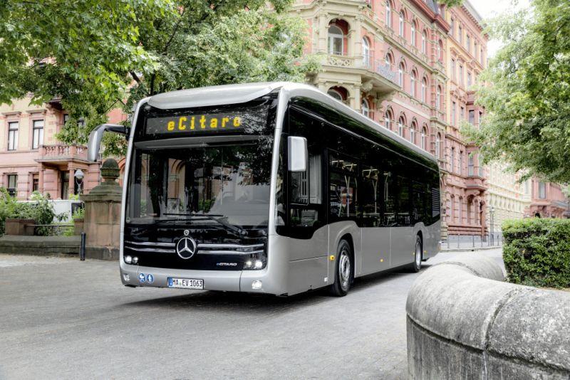 Mercedes-Benz eCitaro mit vollelektrischem Antrieb in Hannover