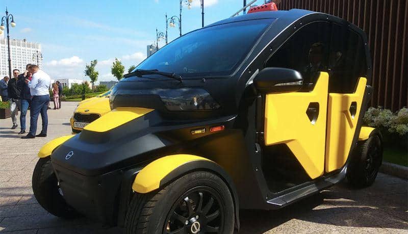Kalaschnikow setzt nun auf E-Taxis
