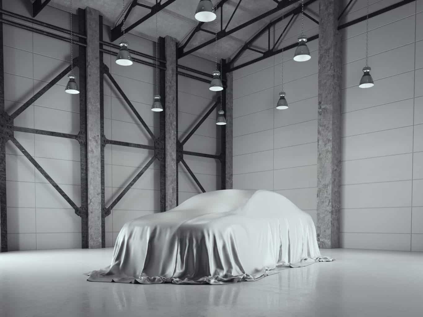 Polestar 3 verhüllt