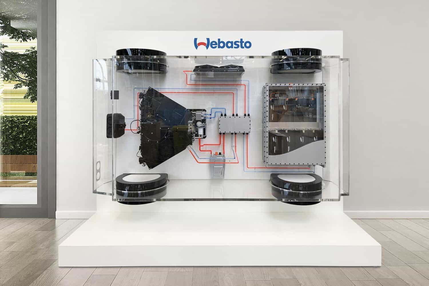 Webasto stellt Standard-Batteriesystem für Nutzfahrzeuge vor