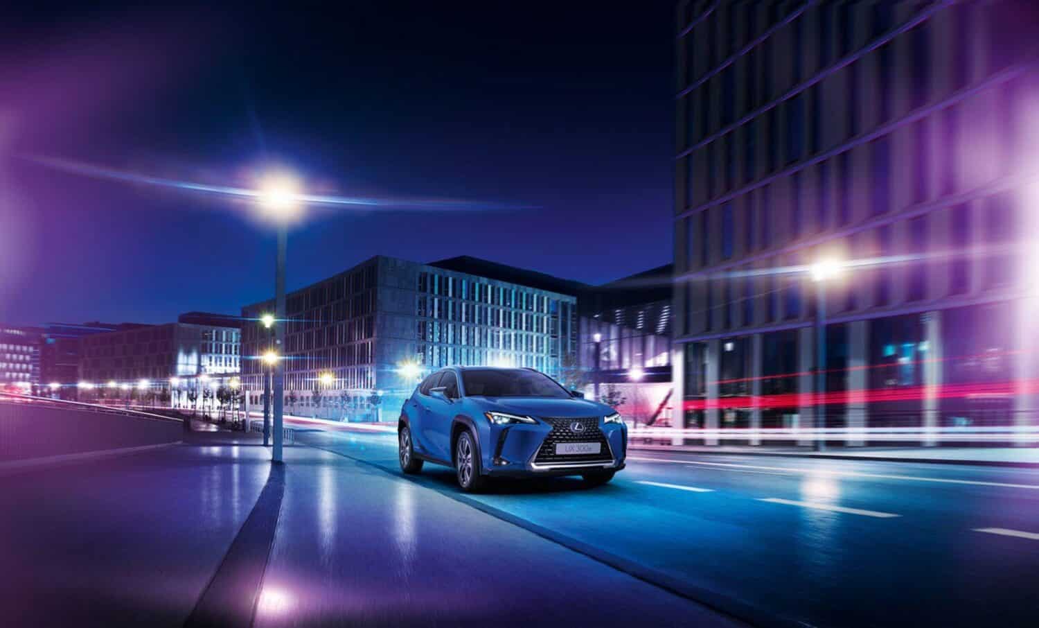 Lexus UX 300e feiert seine Weltpremiere