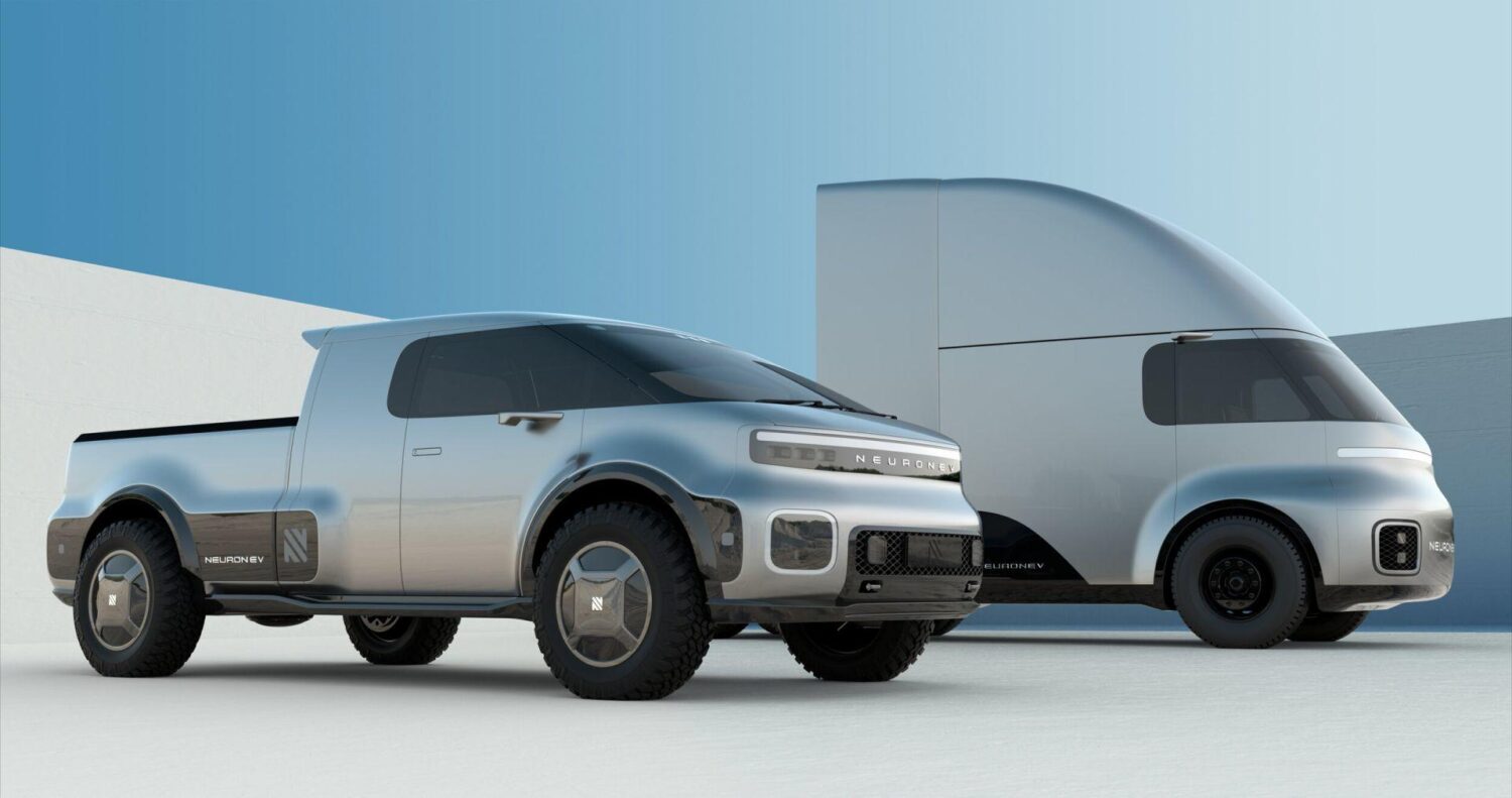Neuron EV zeigt E-Pickup und Truck