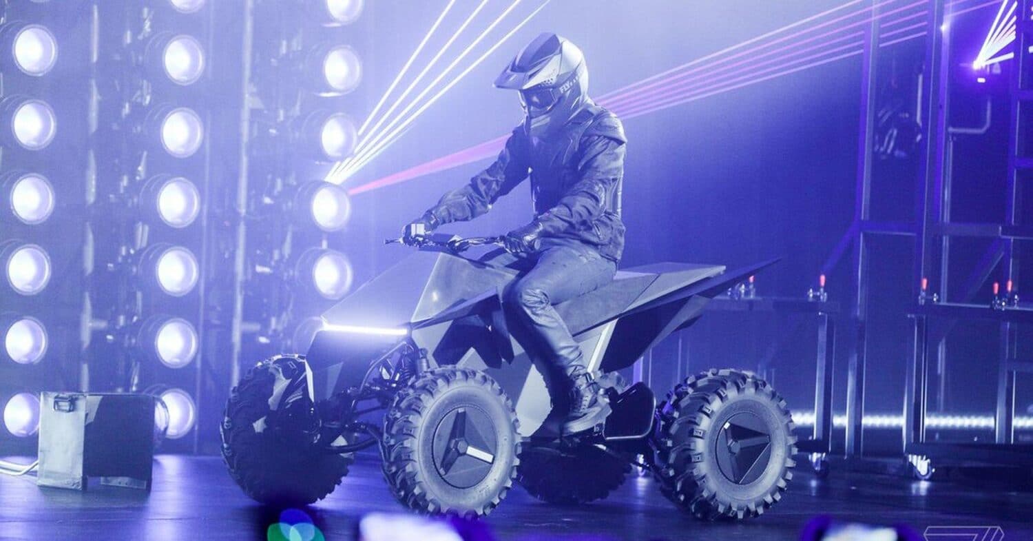 Tesla stellt vollelektrisches Quad Bike vor
