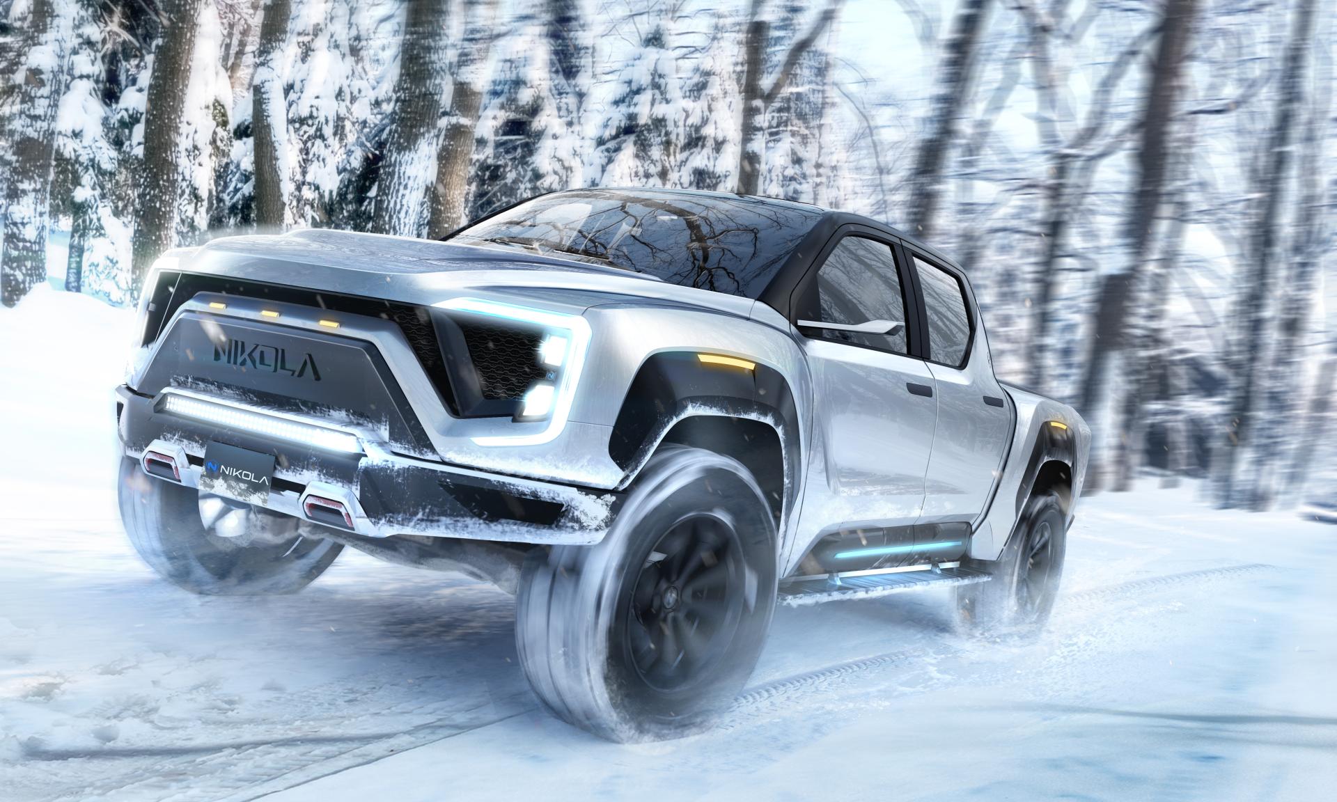 Nikola Badger: Elektro-Pickup-Truck mit bis zu 965 km Reichweite
