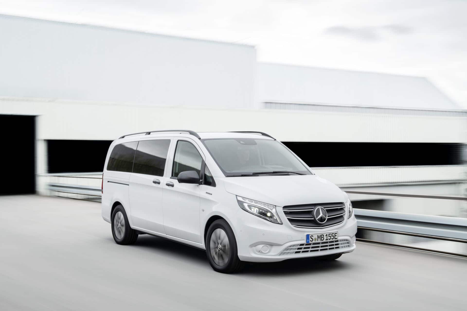 Mercedes-Benz eVito Tourer mit 150 kW und 421 Kilometer Reichweite