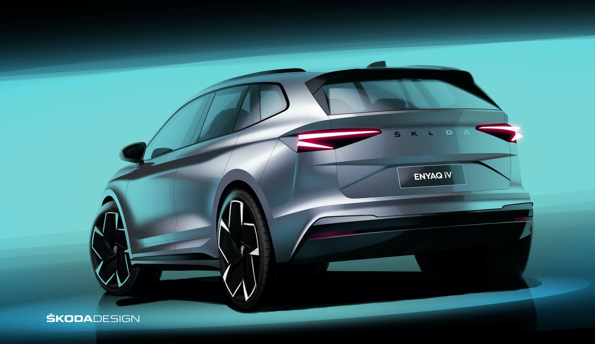 Skoda Enyaq Elektroauto SUV Design