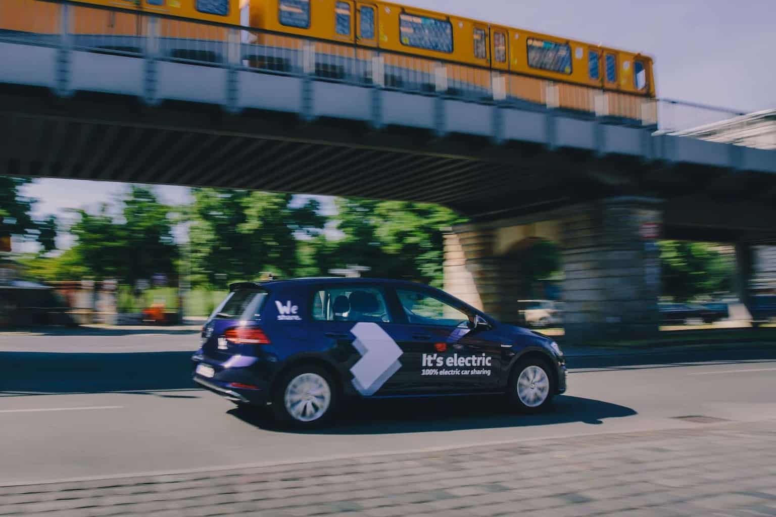 WeShare Elektroauto Abo Berlin eGolf