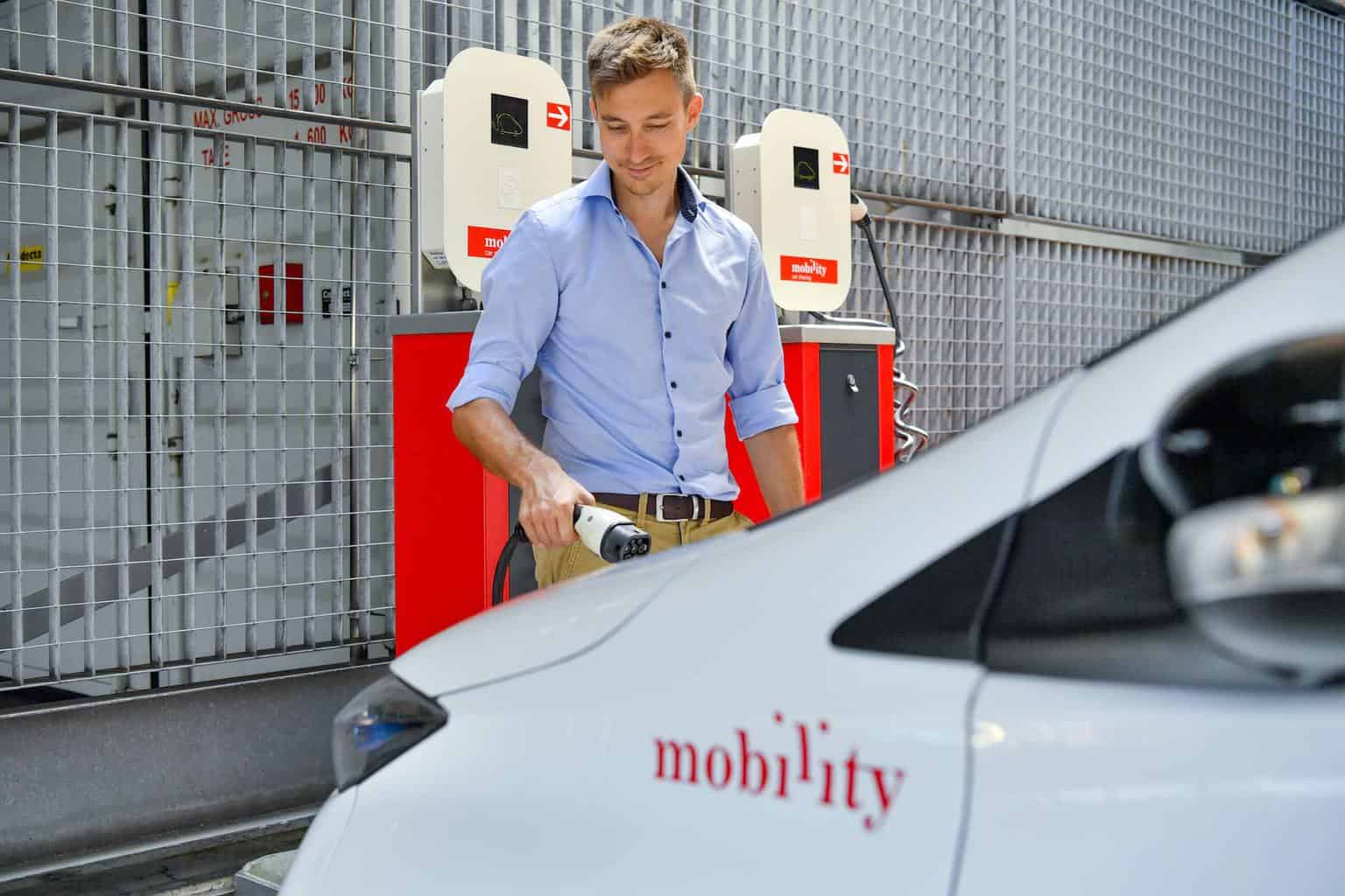 Mobility Elektroauto Carsharing