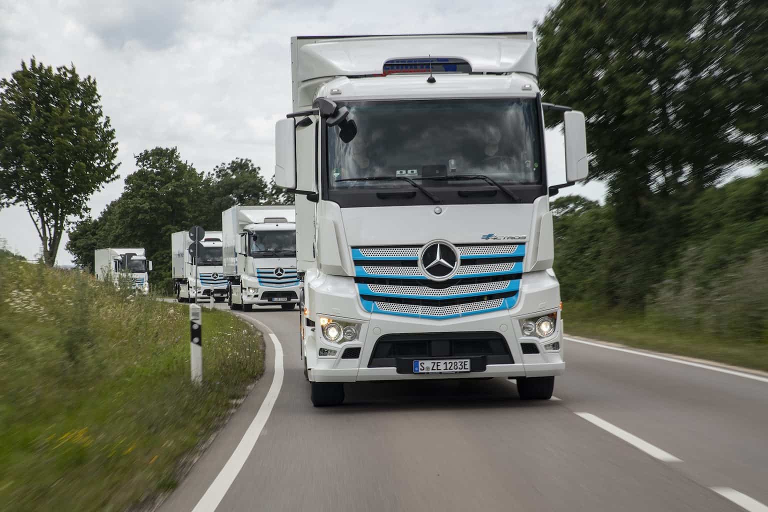 Daimler Elektro-Lkw eActros