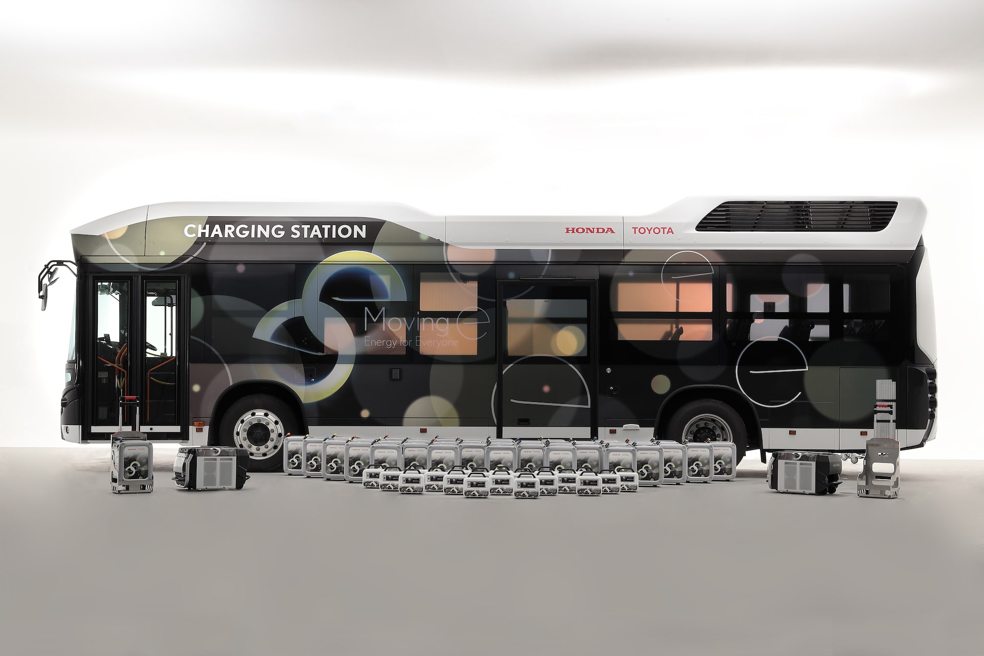 Toyota Honda Notstrom Wasserstoff Bus