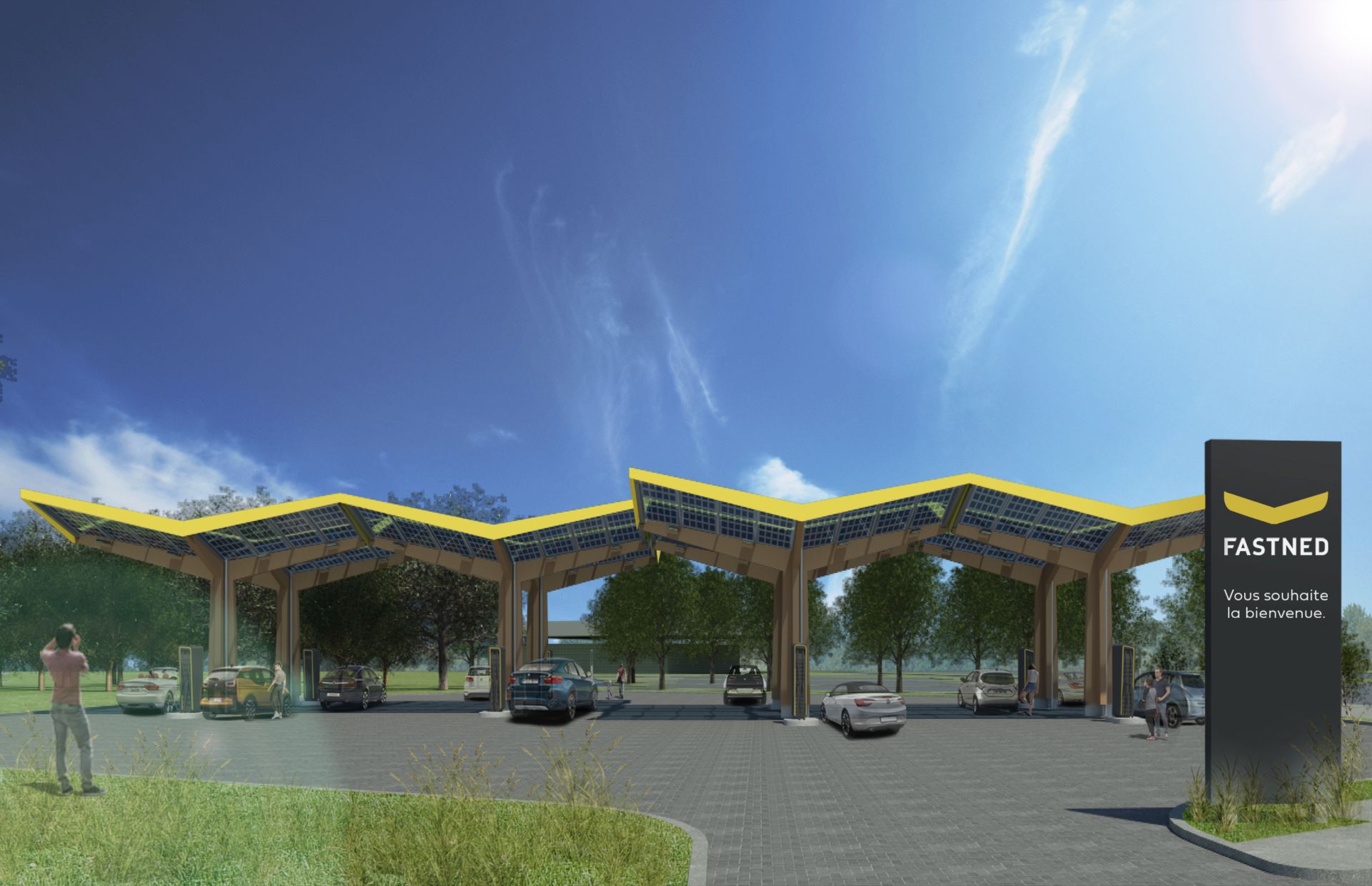 Fastned baut Schnellladestationen an Frankreichs Autobahn