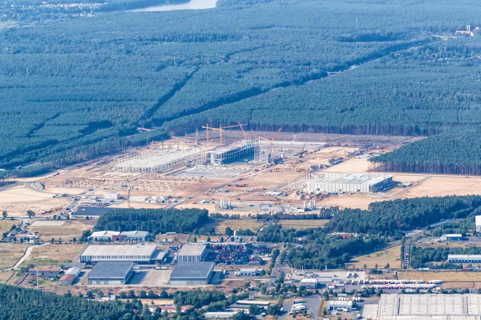 Baustopp Tesla-Werk in Grünheide aufgrund fehlender Genehmigungen