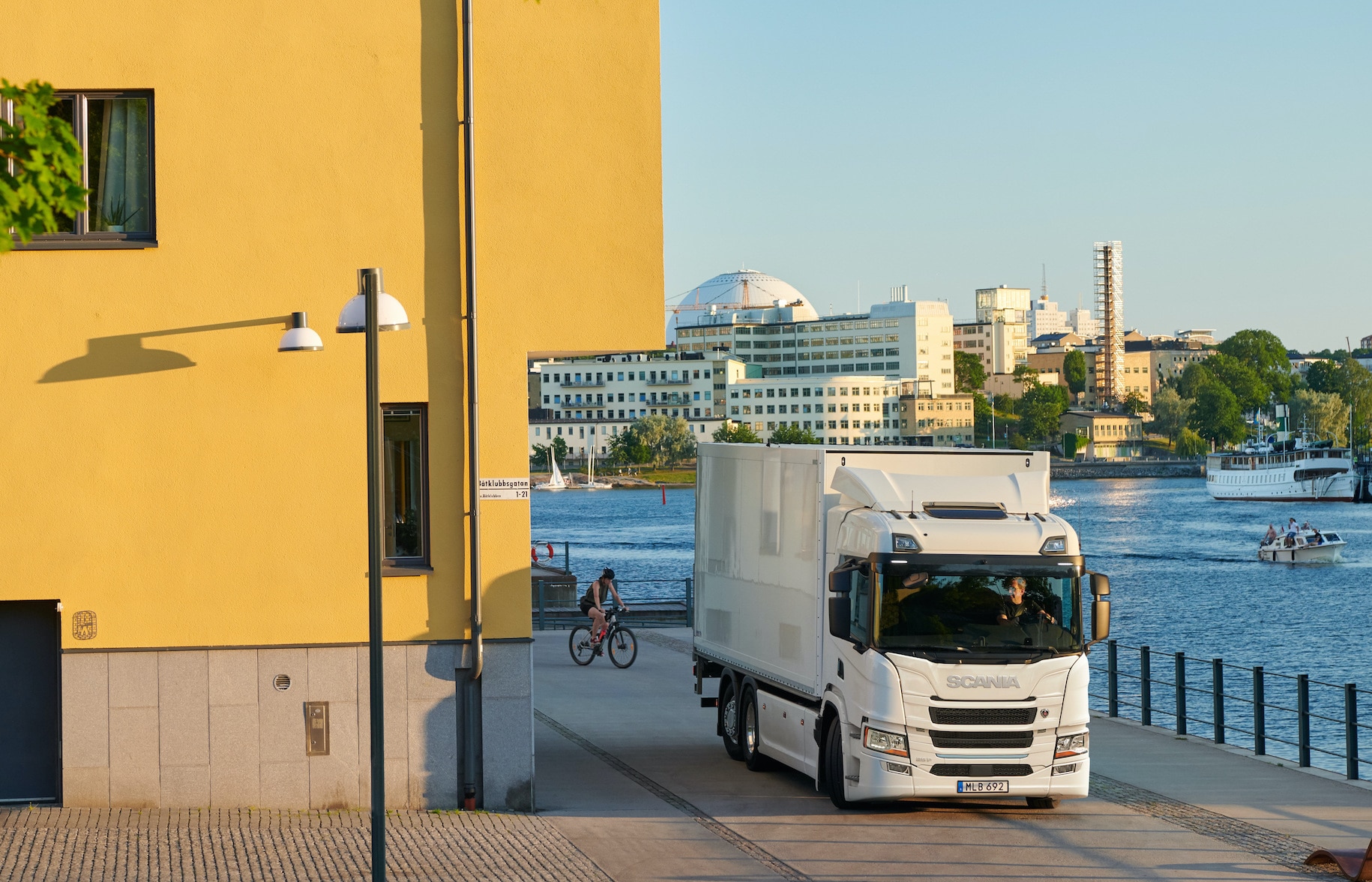 Scania 25 P Elektro-LKW