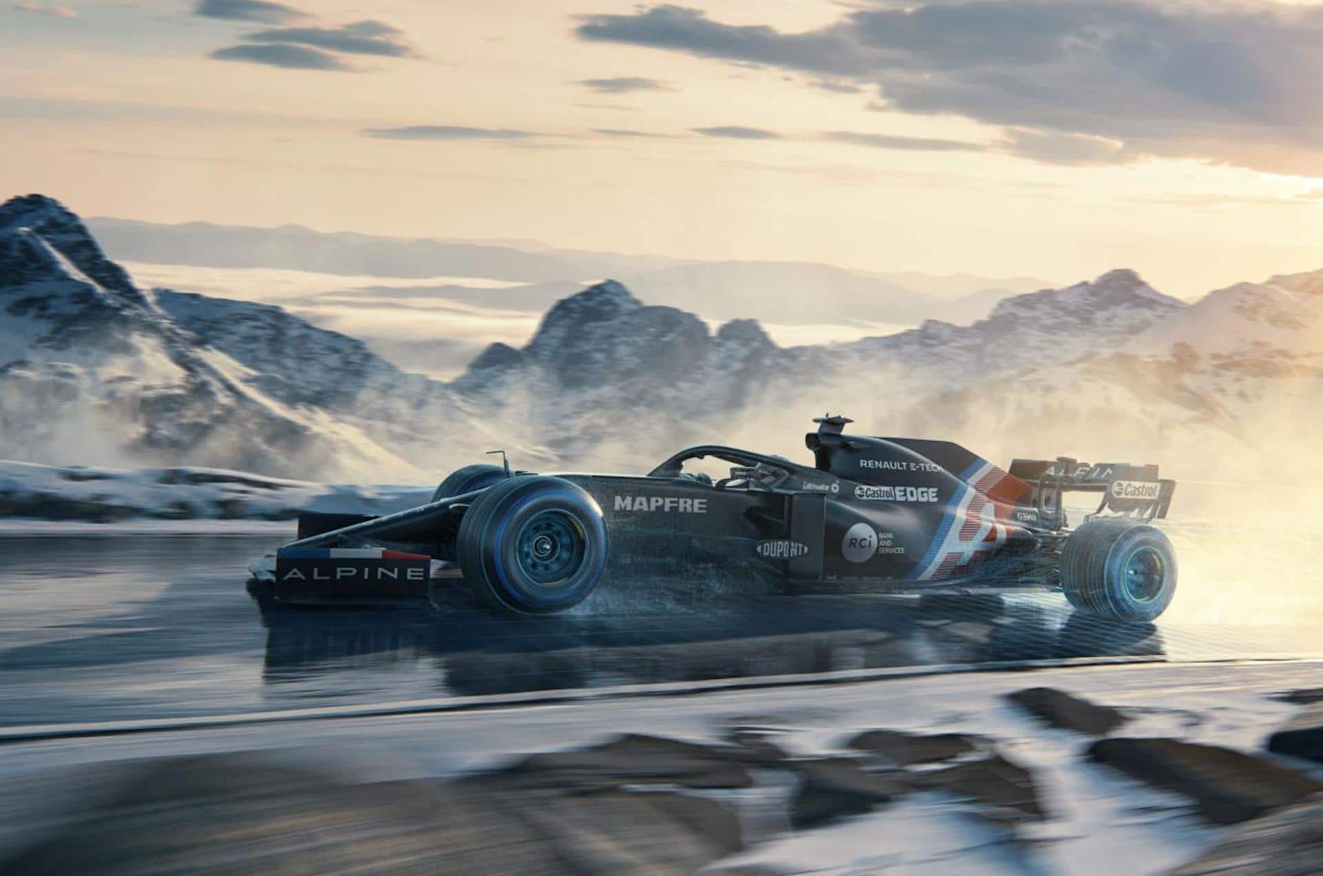 Alpine-Elektroauto-Sportwagen