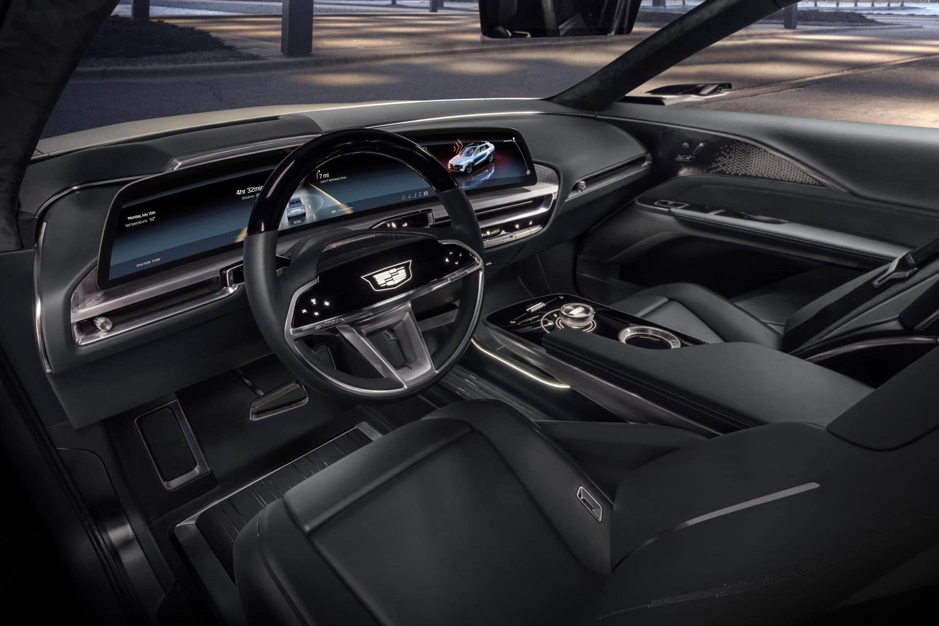 Tesla-Konkurrenz: Cadillac enthüllt Infotainment-System des E-Crossover Lyriq