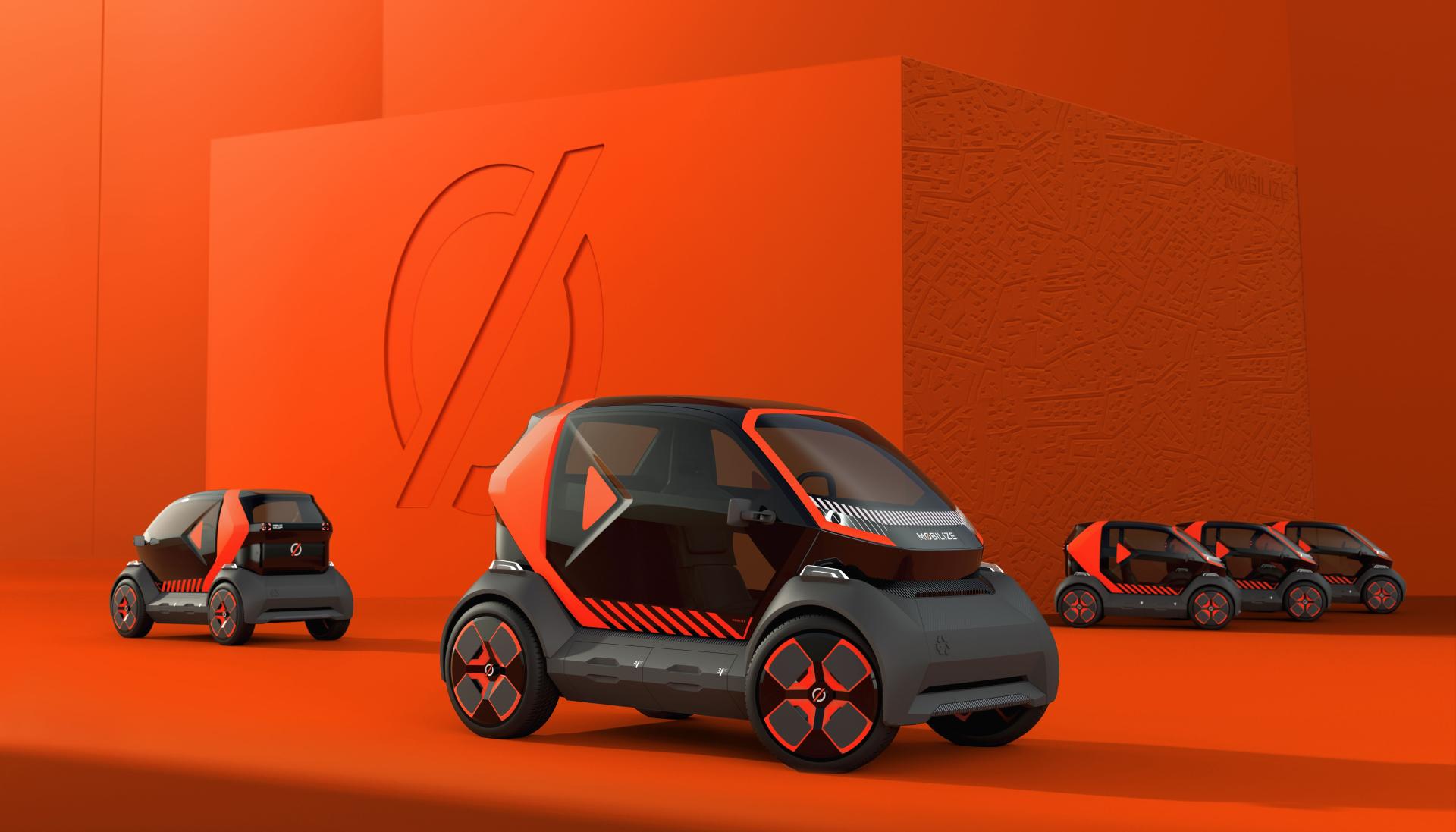 Mobilize Prototypen EZ-1: Erstes Shared Mobility konzipierte Stadt-Fahrzeug